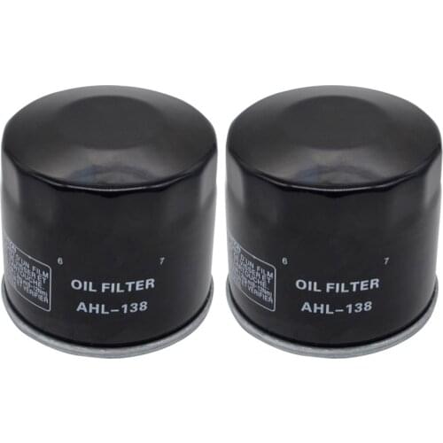 2pcs Oil Filter For SUZUKI TL1000R TL 1000R 1998-2003 TL1000S TL 1000S 1997-2001 VL1500 VL 1500 INTRUDER 1500 1998-2009