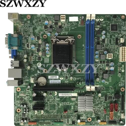 For Lenovo Thinkcentre M73 M4500 M4550 B4550 Desktop Motherboard IH81M V1.0 03T7201 H81 LGA 1150 DDR3