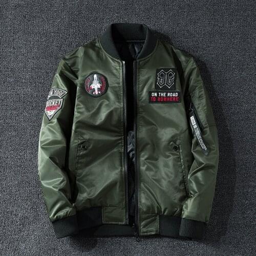 Hip Hop Streetwear Fashion Bomber Jacket Men Windproof Keep Warm Cotton Liner Motorcycle Jackets Both Side Can Wear Big Size 7XL