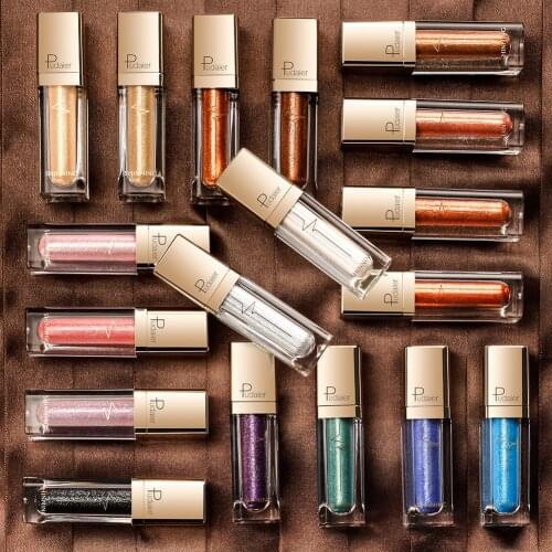 Pudaier 18 Colors Makeup Glitter Eyeshadow Pallete Waterproof Long Lasting Shimmer Eye Shadow Diamond Make Up Cosmetics TSLM1