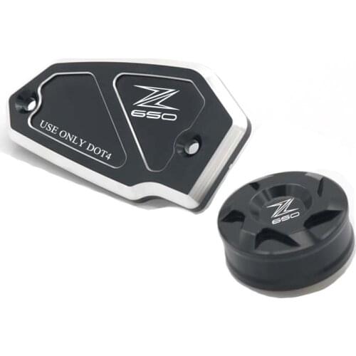Front Rear Brake Master Cylinder Fluid Reservoir Cover For KWASAKI Z900 Z800 Z650 Z 900 800 650 Motorcycle Accessories Cap parts