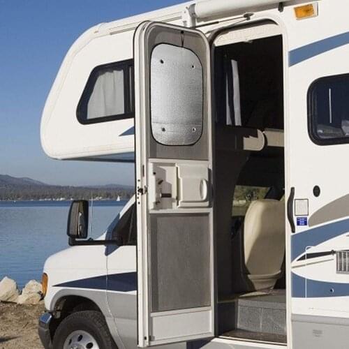Thick Durable Shading Vehicle Interior Heat Insulation RV Window Sun Shade RV Door Window Cover Reflective Sunshade