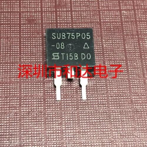 SUB75P05-08 TO-263 55V 75A