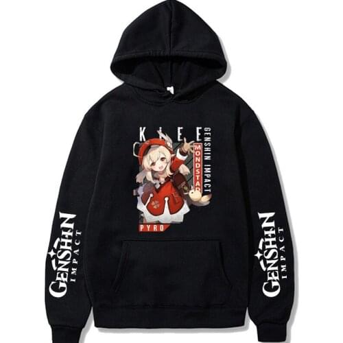 Game Genshin Impact Long Sleeve Harajuku Sweatshirt Women Men Unisex Tracksuit Korean Streetwear Tops Pullovers Winter Tops