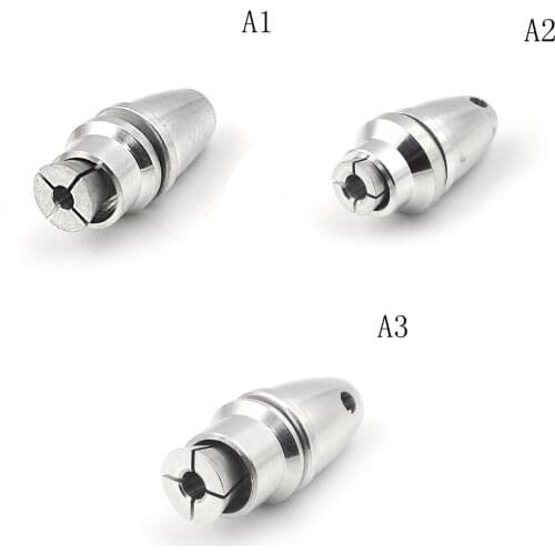 High Quality RC Aluminium Bullet Propeller Shaft Adapter Holder Brushless Motor Prop Parts
