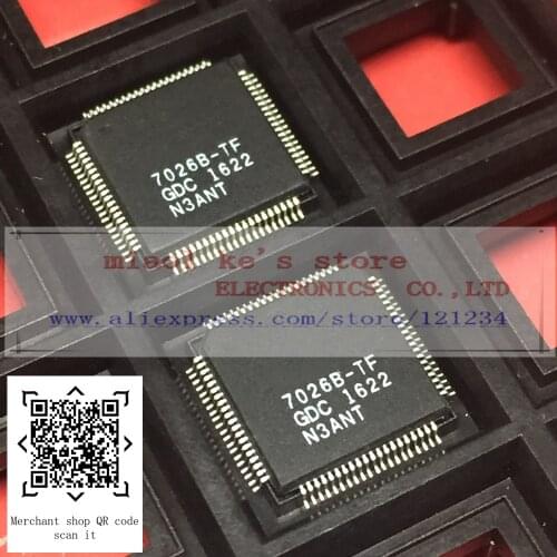 [1pcs-5pcs ]CH7026B-TF CH7026B 7026B-TF LQFP-80 New video output processor