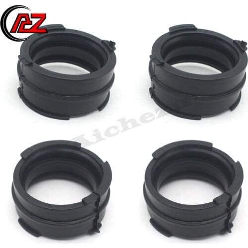 ACZ 4pc Motorcycle Carburetor Adapter Interface For HONDA VFR RVF MC30 MC35 RVF400 VFR400 NC30 NC35 RVF30 Accessories