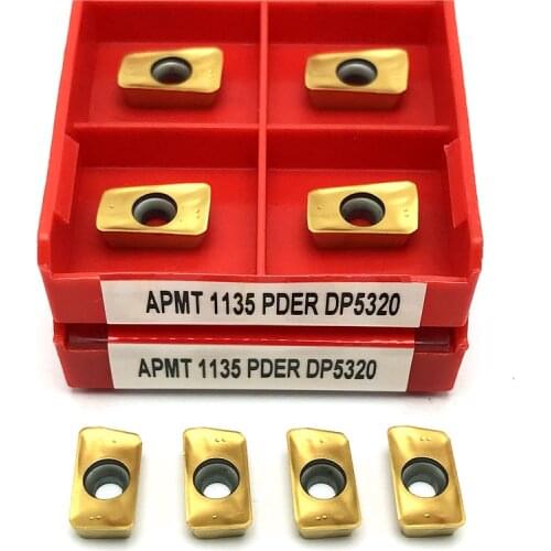 APMT1135 DP5320 Carbide Insert Turning Tool high quality Cutting tool CNC Indexable Milling insert For Milling holder BAP300R
