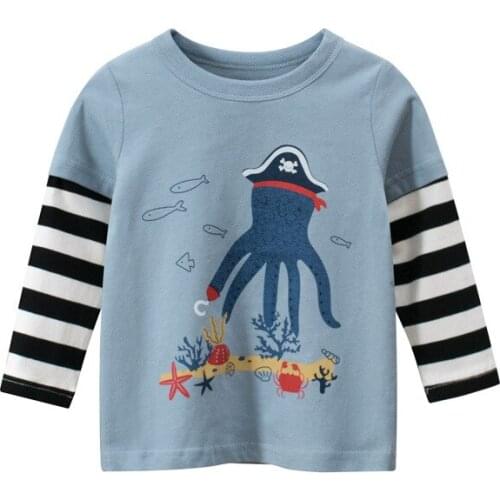 Banjvall Long Sleeve T-Shirts For Boys