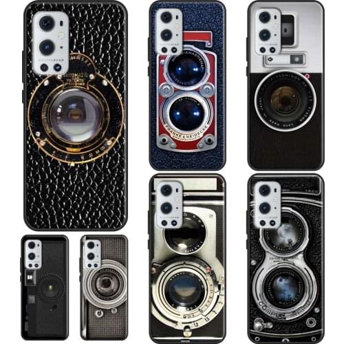 Retro Camera Vintage Case For OPPO Realme 8 Pro C3 C21 GT Neo 6 7 Q3 Pro Cover For OnePlus 9 Pro 8 Nord 7T 8T