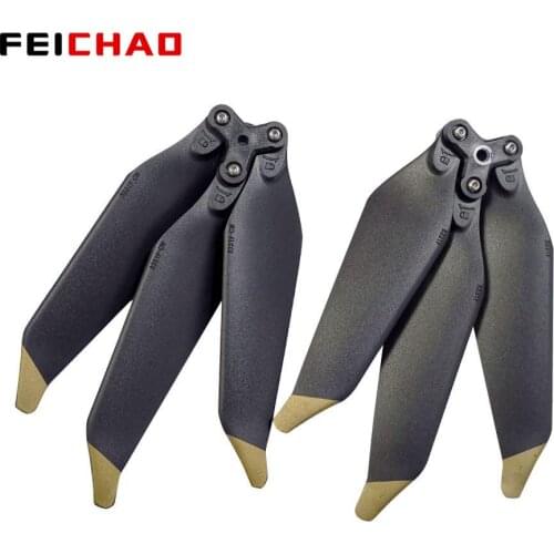 ShenStar 1pair Low-noise Folding Propeller 8331F 3-blades Prop Quick Release Paddle for DJI MAVIC PRO PLATINUM Drone Spare Part