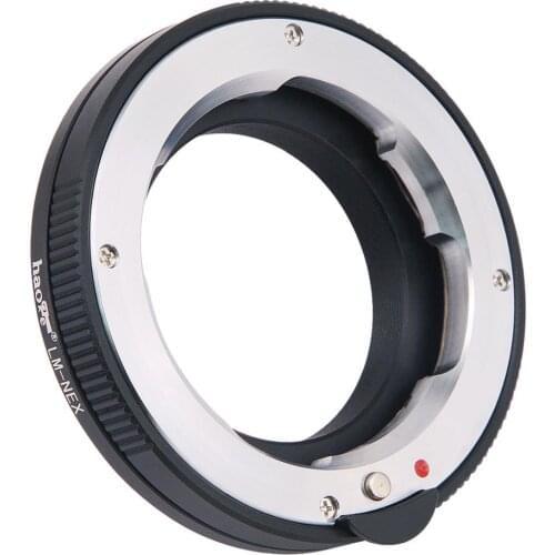 Haoge LM-NEX-L Macro Focus Lens Mount Adapter for Leica M LM Lens to Sony E-mount NEX Camera