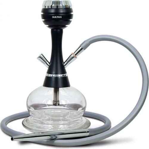 Hookah Stainless Steel Hookah - Shisha with Leather Portable Hookah Cachimbas Nargile Chicha Water Pipe Travel Best Shisha