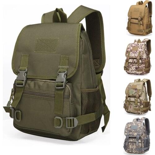 Small Military Tactical Backpack Army Assault Rucksack Pack Outdoor Camping Hiking Mens School Bags