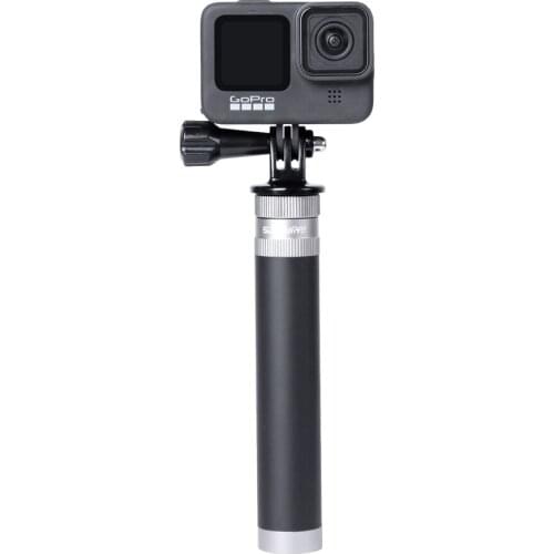 Multifunctional Aluminum Alloy Extending Rod Extendable Selfie Sticks Compact Design For DJI Pocket 2 Gopro Hero 9 Insta360 etc