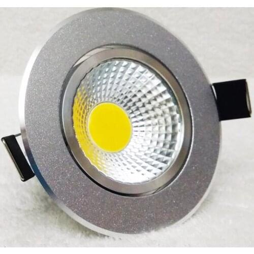 Super Bright Dimmable Led downlight light COB Ceiling Spot Light 3w 5w 7w 12w LED ceiling recessed Lights Indoor Lighting