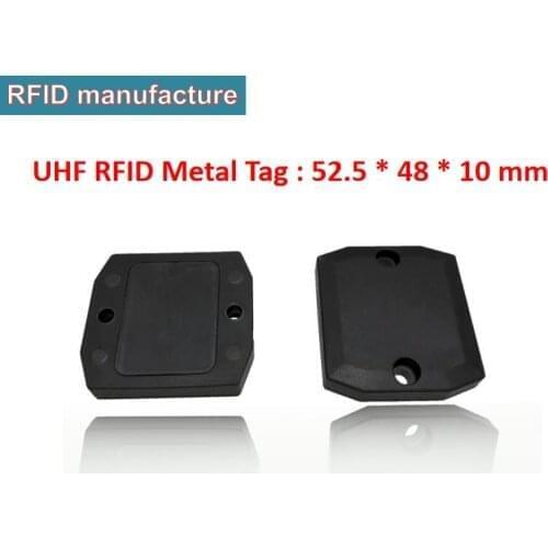 UHF ironside rfid tag small passive rfid Monza4QT EPC Gen2 Class - 1anti metal tag for long range rfid reader asset tools trace