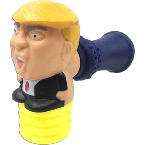 Funny America President Talking Hammer with LED Light Noise Maker Children Play 97BC