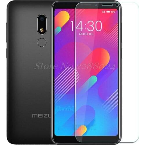 Smartphone 9H Tempered Glass for Meizu M8 / M8 Lite M8lite Explosion-proof Protective Film Screen Protector cover phone