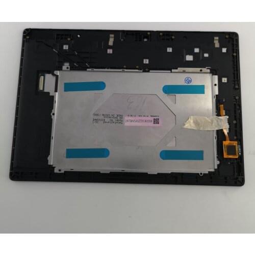 For Lenovo Tab 2 A10-70 A10-70F A10-70L Replacement parts LCD Display Touch Screen+Frame Assembly 10.1" Black White
