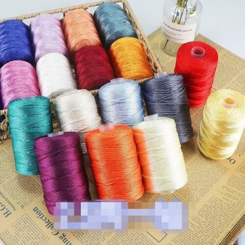 2mm Light Body Medium Thick Ice Thread Hand Knitted Summer Cap Hook Slipper Hook Knit Hat Hollow Thread Wool Yarn