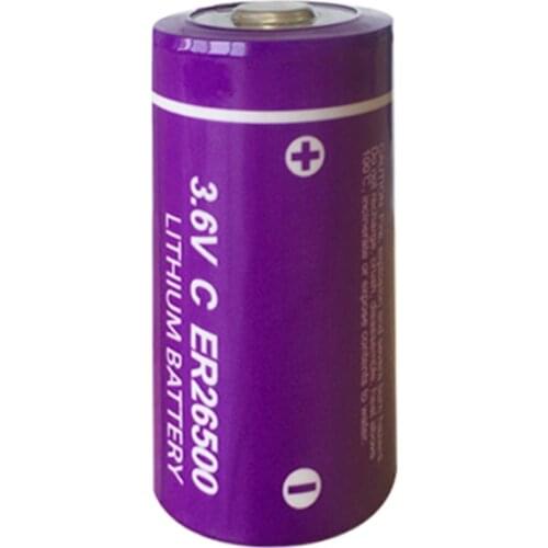 1PCS PKCELL ER26500 C SIZE 3.6V 9000MAH Lithium Li-SOCl2 C 26500 9A Batteria Superior LR14 R14P Batteries