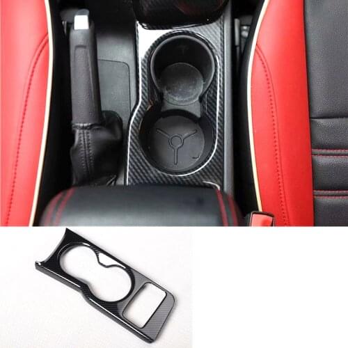 New ABS Car-styling For Ford Focus 2012 Car Water Cup Holder Panel Frame Cover Sticker