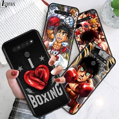 Hajime no ippo Anime for LG G8 G8S G8X V30 V35 V40 V50 V60 ThinQ Q60 K40 K50 K51 K61 K71 K92 K62 Soft Black Phone Case