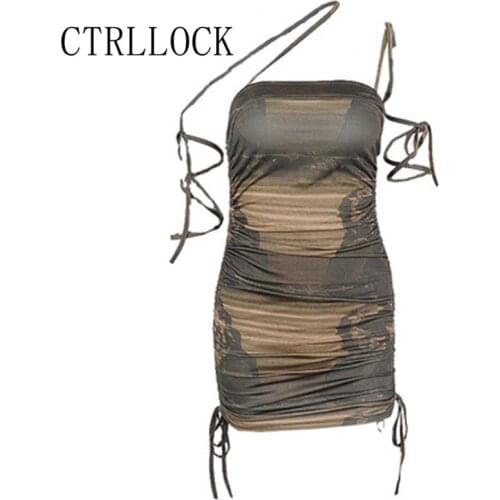 Летние платья мини CTRLLOCK China At AliExpress