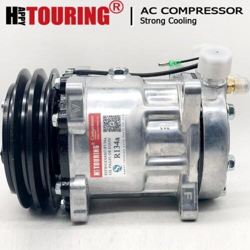 For Sanden SD709 SD7H15 AC Compressor 4643 7445 12v 24v GAP 132mm
