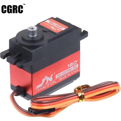 JX Servo PDI-6221MG 20KG Servo Metal Gear Digital 180 Degree For RC Model RC Crawler Car RC Boat Helicopter Robot