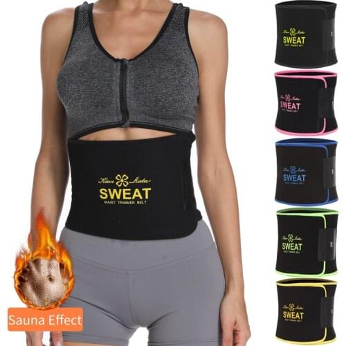 Waist Trainer Trimmer Body Shaper Tummy Shapewear Modeling Belt Cincher Girdle Slimming Shapers Corset Weight Loss Promote Sweat