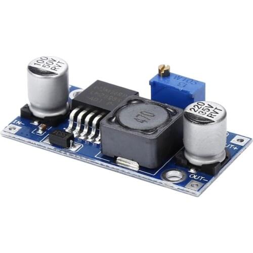 DC-DC 5A Digital LED Drive Lithum Battery Charger Module 3A LM2596S-ADJ DC-DC Adjustable Buck Module Step-down Transformer