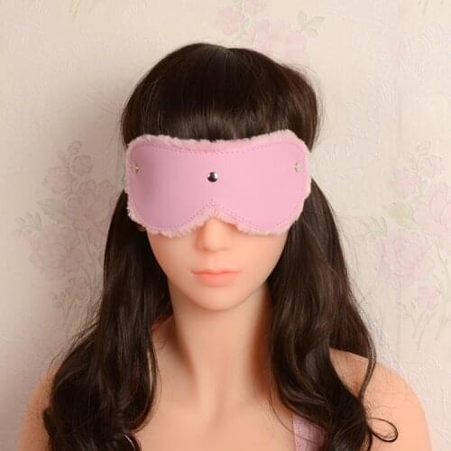 Furry Eye Mask Flirting Blindfold Bdsm Bondage Erotic Toys Lingerie Accessories Sex Toy Sm Restraints Fetish Sleep Blindfold
