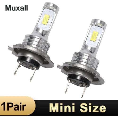 Muxall Auto Bulbs LED H7 H4 H11 H1 9005 9006 HB2 HB3 HB4 LED Car Headlights 80W 12000Lm DC12 24V White 6000k Car Styling Source