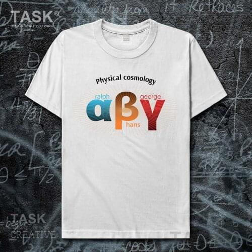 Celebrity George Gamow Russian physicist scientists Astronomers mens 100%cotton new t-shirt casual Tee Fashion design Tops 01