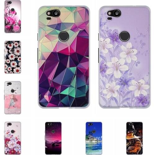 Phone Soft Case For Google Pixel 2 TPU Silicone Cover For Google Pixel2 Fashion Pattern Cover For Google pixel 2 Printing Case