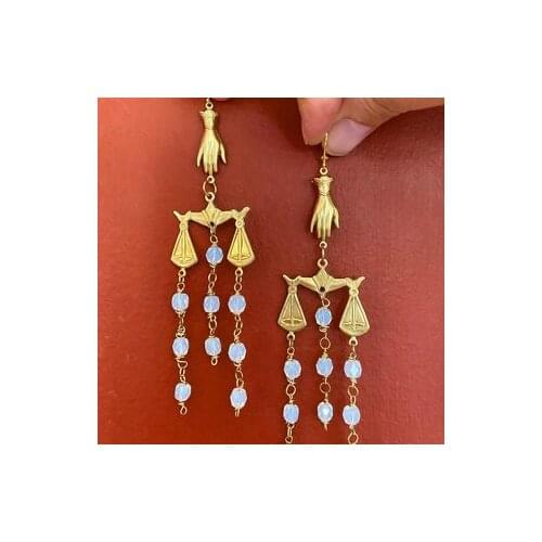 New Design! The Justice for All Earrings Statement Earrings