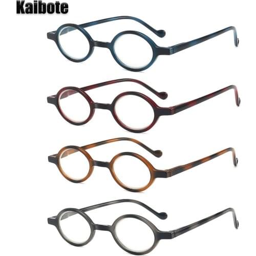 KBT 4 Pack Reading Glasses for Computer 1.0 1.5 2.0 2.5 3.0 3.5 4.0 Blue Light Blocking Presbyopic Eyeglasses Round Frame Unisex