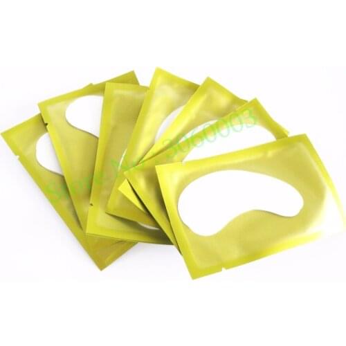 50pairs/pack New Paper Patches Eyelash Under Eye Pads Lash Eyelash Extension Paper Patches Eye Tips Sticker Wraps
