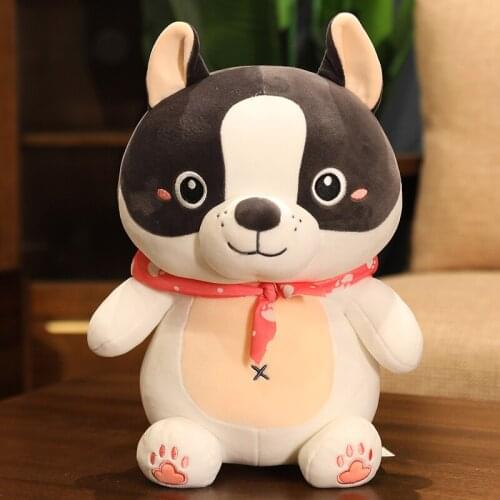 Husky plush toy fadou doll simulation cute Jingba dog doll erha doll
