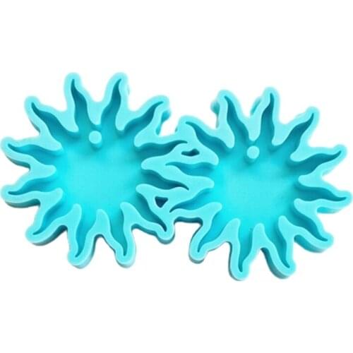 R58E Earrings Epoxy Resin Mold Keychain Pendant Silicone Mould DIY Craft Jewelry Tool