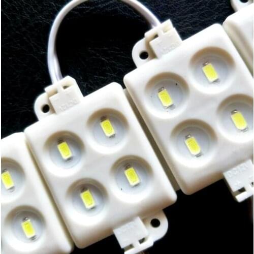4leds injection led modules 5630 5730 high brightness led backlight light 12V 2.5W waterproof Anti-static anti fire ABS shell CE