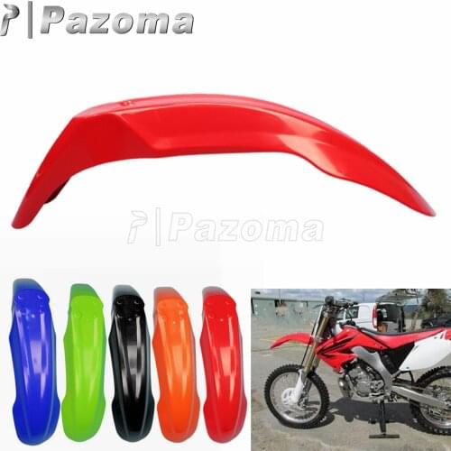 Universal Motocross Plastic Front Fender Mudguard Guards For Honda CRF 250 450 150 125 230 450X XR650 Enduro Supermoto Dirt Bike