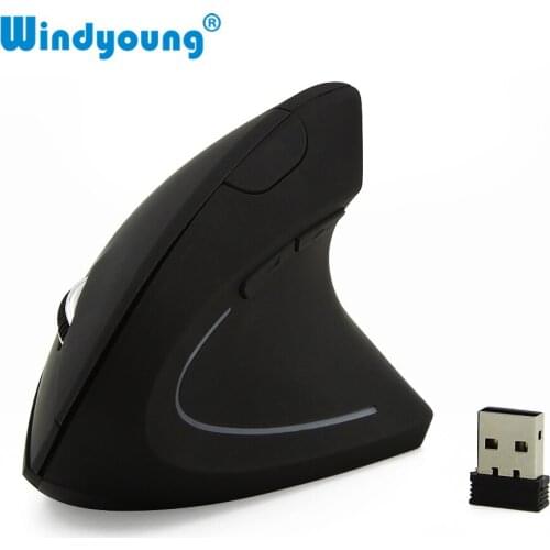 1600 DPI Vertical Mouse 5D Wireless Vertical Mouse With USB Receiver Gaming Mouse Ergonomics Mause For Desktop PC Game Mice