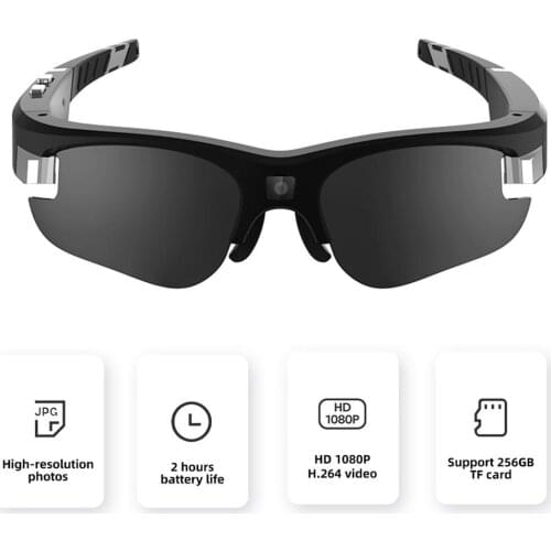 1920*1080 Camera Glasses 1080p Hd Video HD 1080P Camera Glasses Maximum 256GB Glasses For Video Photo