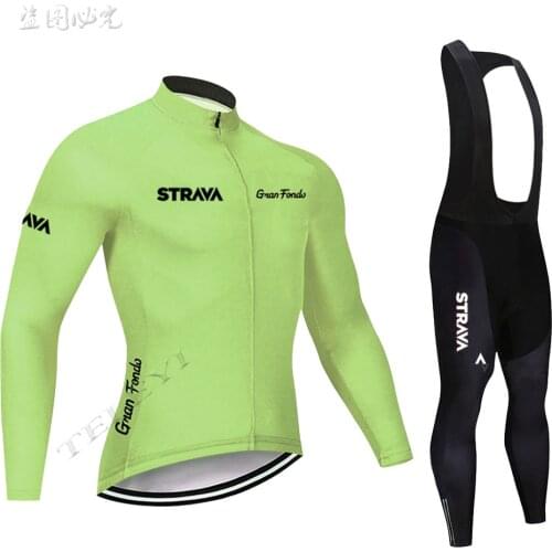 2020 Team SRAM Men Bicycle Clothing Set 20D Team Long Sleeve Cycling Set Bike Jersey Ropa Maillot Ciclismo Cycling Clothing
