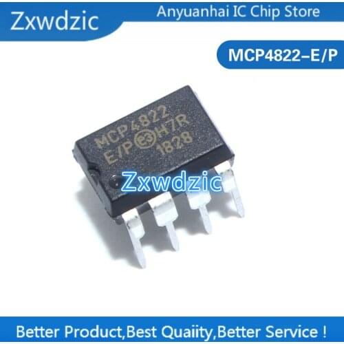 1pcs MCP4822-E/P DIP-8 MCP4822 DIP8 MCP4822E DIP