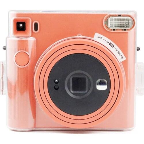 Case For Fujifilm Instax Square SQ1 Instant Camera Bag Case Transparent Mini Carry Case Bag Hard Cover With Shoulder Strap