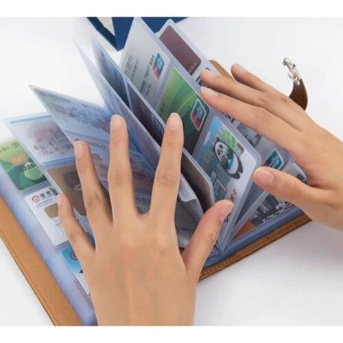 Women Man Business Card Holder Wallet Bank Credit Card Case ID Holders Women Card Holder porte carte